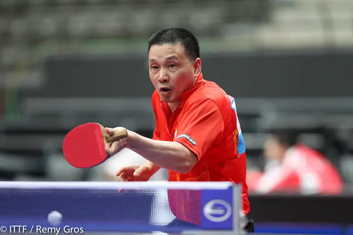 oldest ping pong player