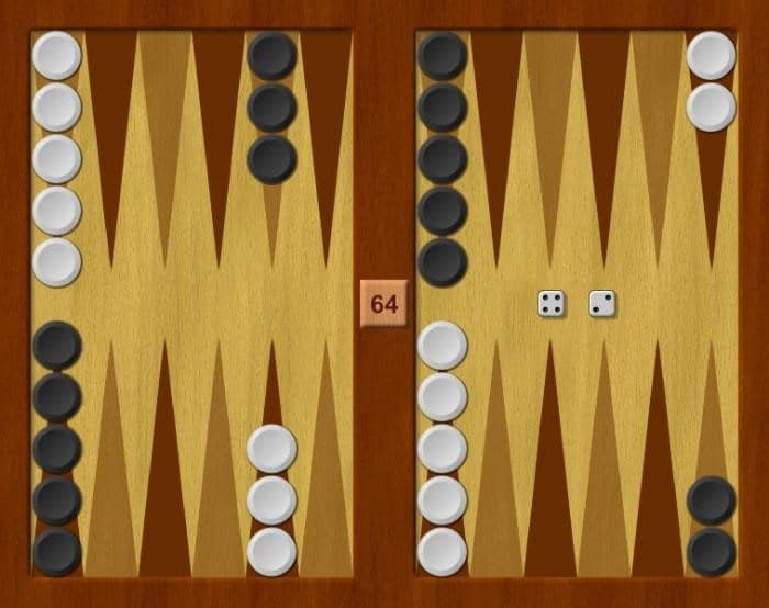 backgammon sets setup